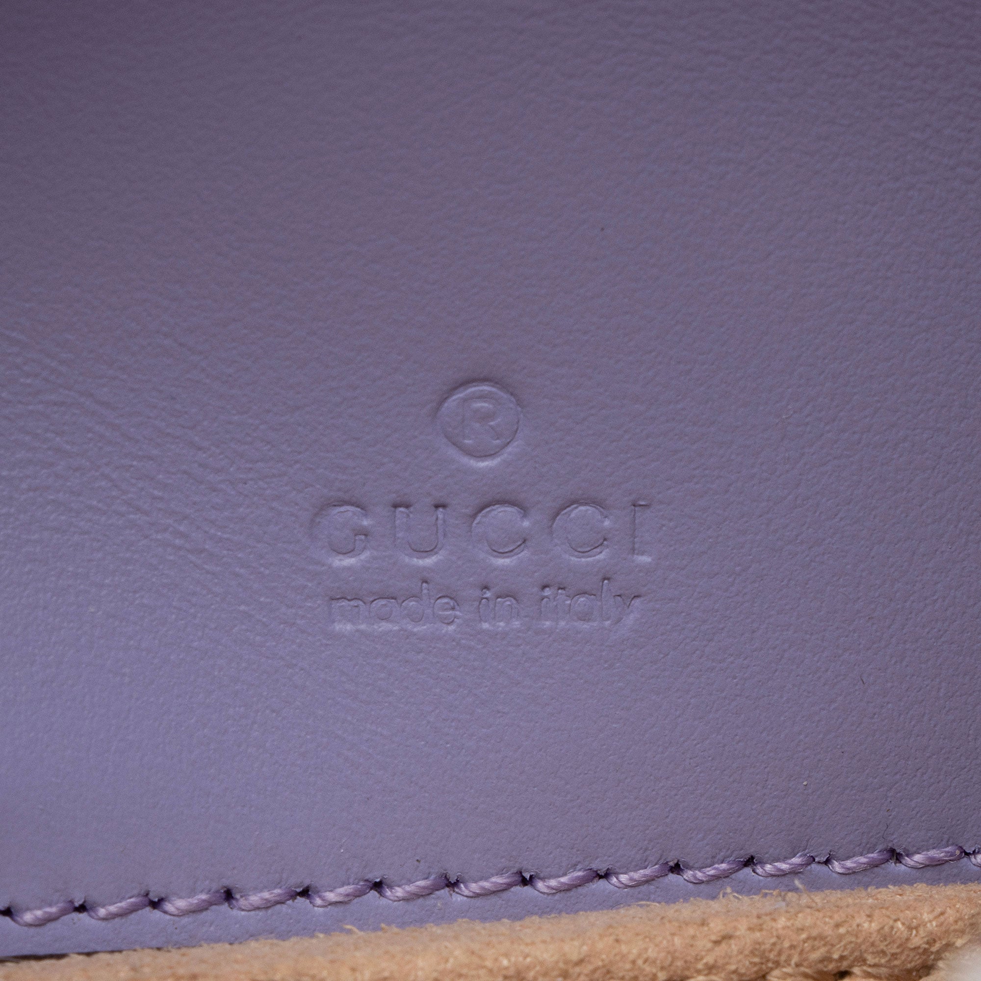 Gucci Matelasse Leather GG Marmont Half Moon Mini Shoulder Bag (SHF-OFIt7E)
