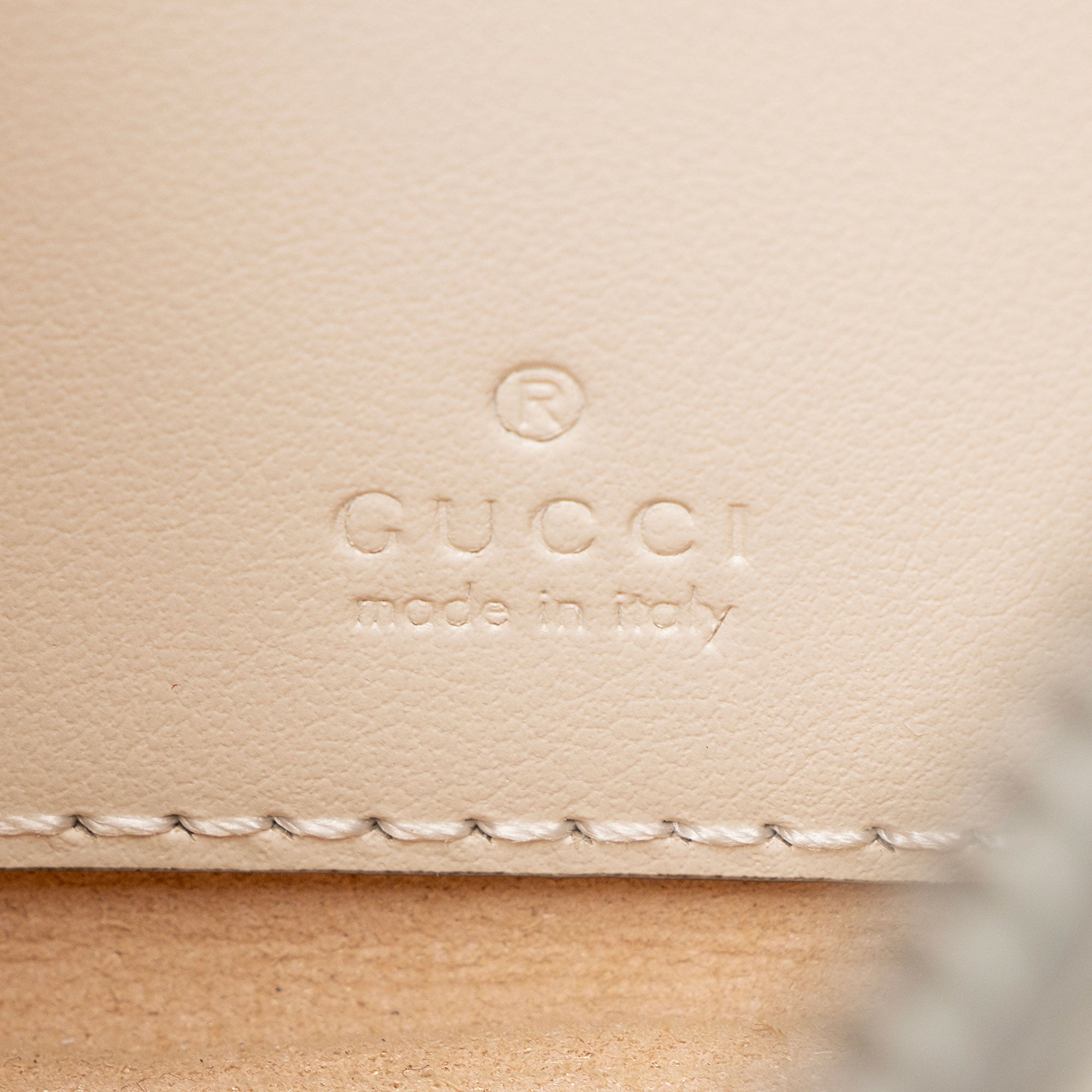 Gucci Matelasse Leather GG Marmont Half Moon Mini Shoulder Bag