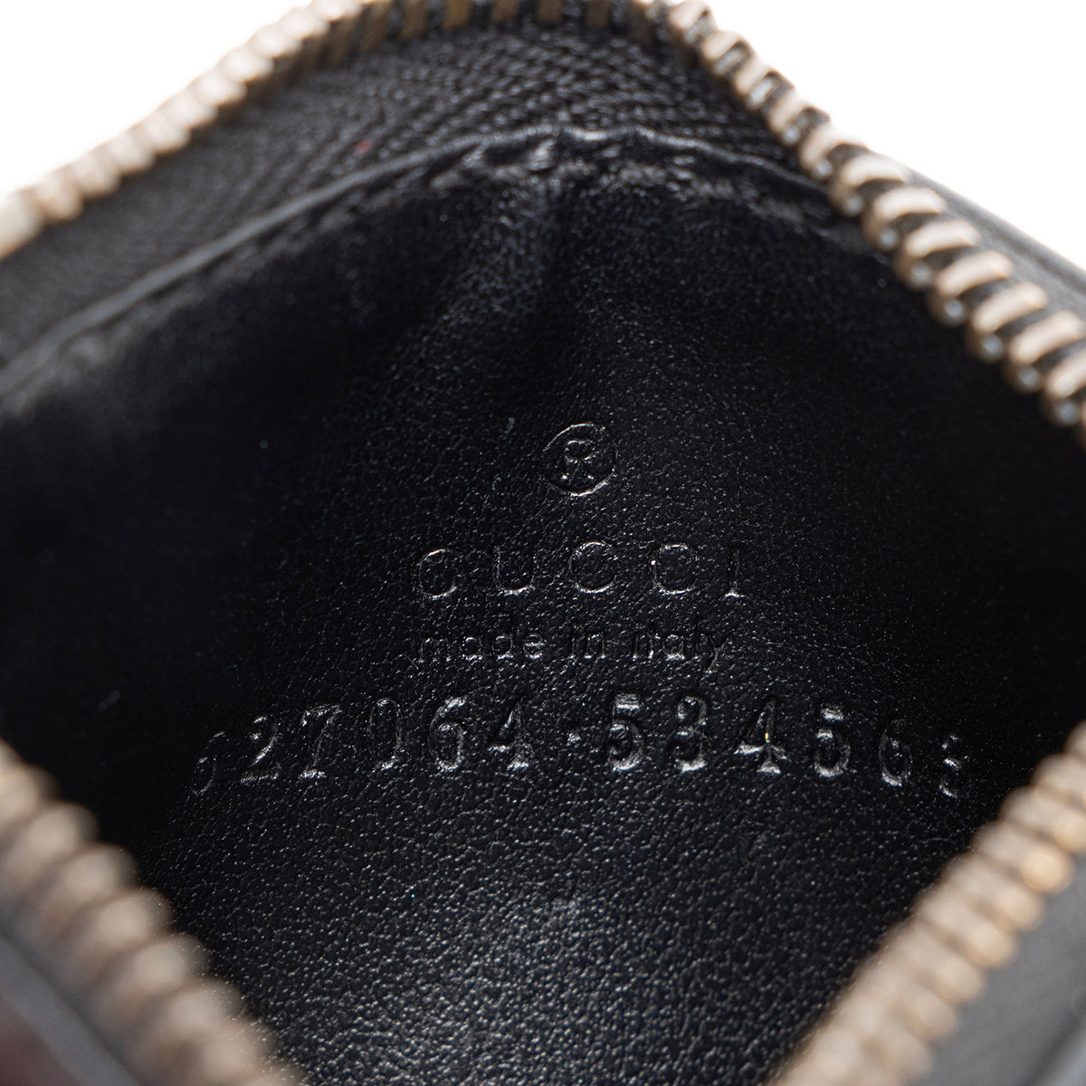 Gucci Matelasse Leather GG Marmont Keychain Card Holder