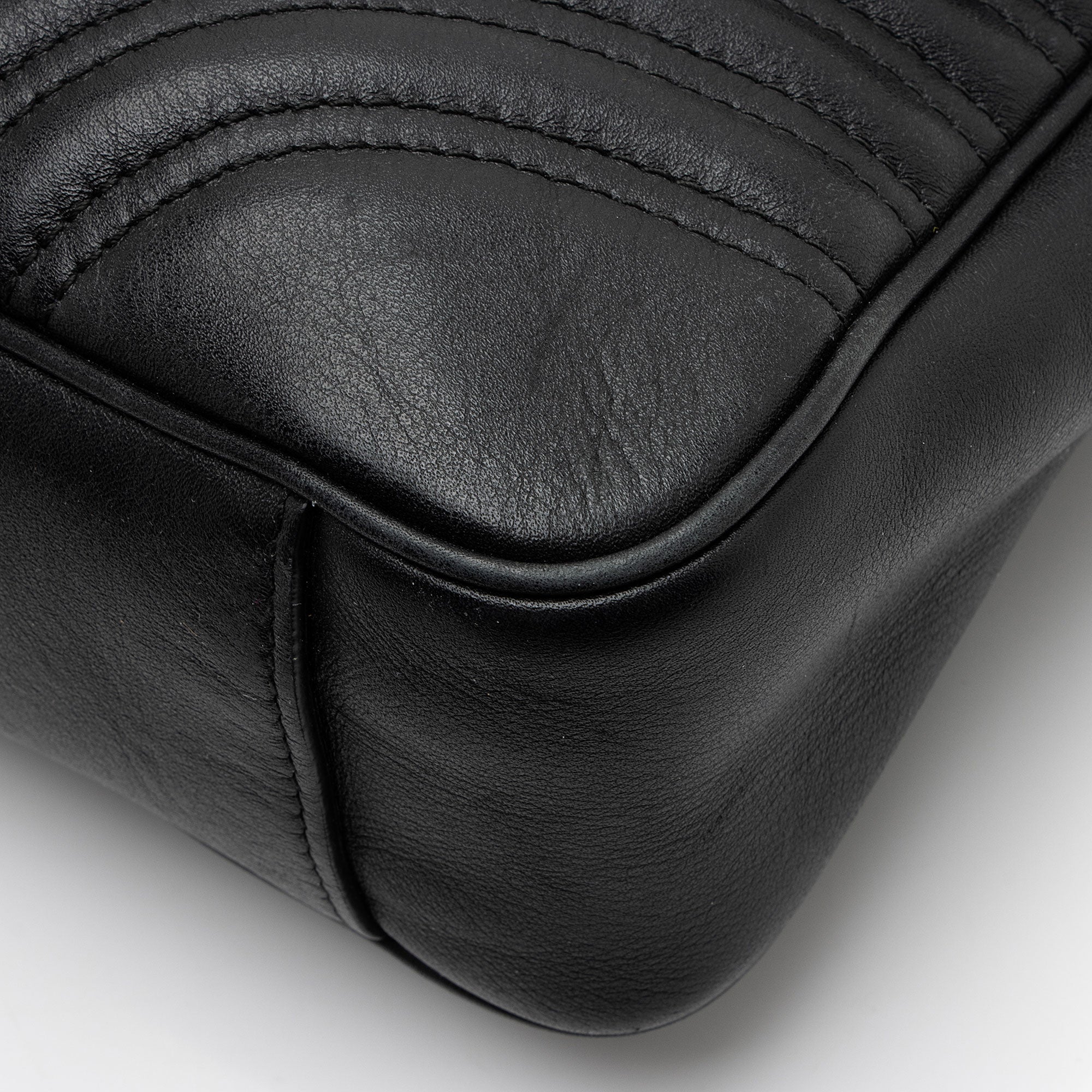 Gucci Matelasse Leather GG Marmont Large Flap Bag