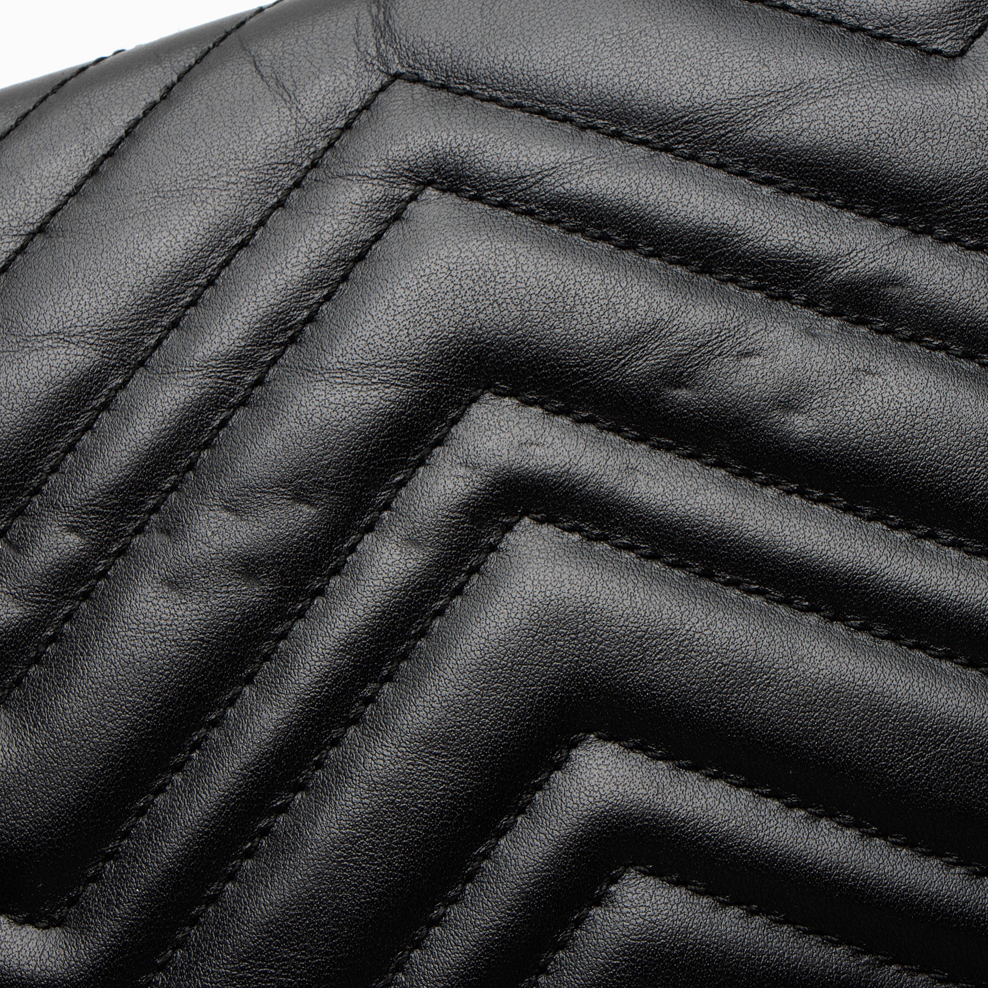 Gucci Matelasse Leather GG Marmont Large Flap Bag