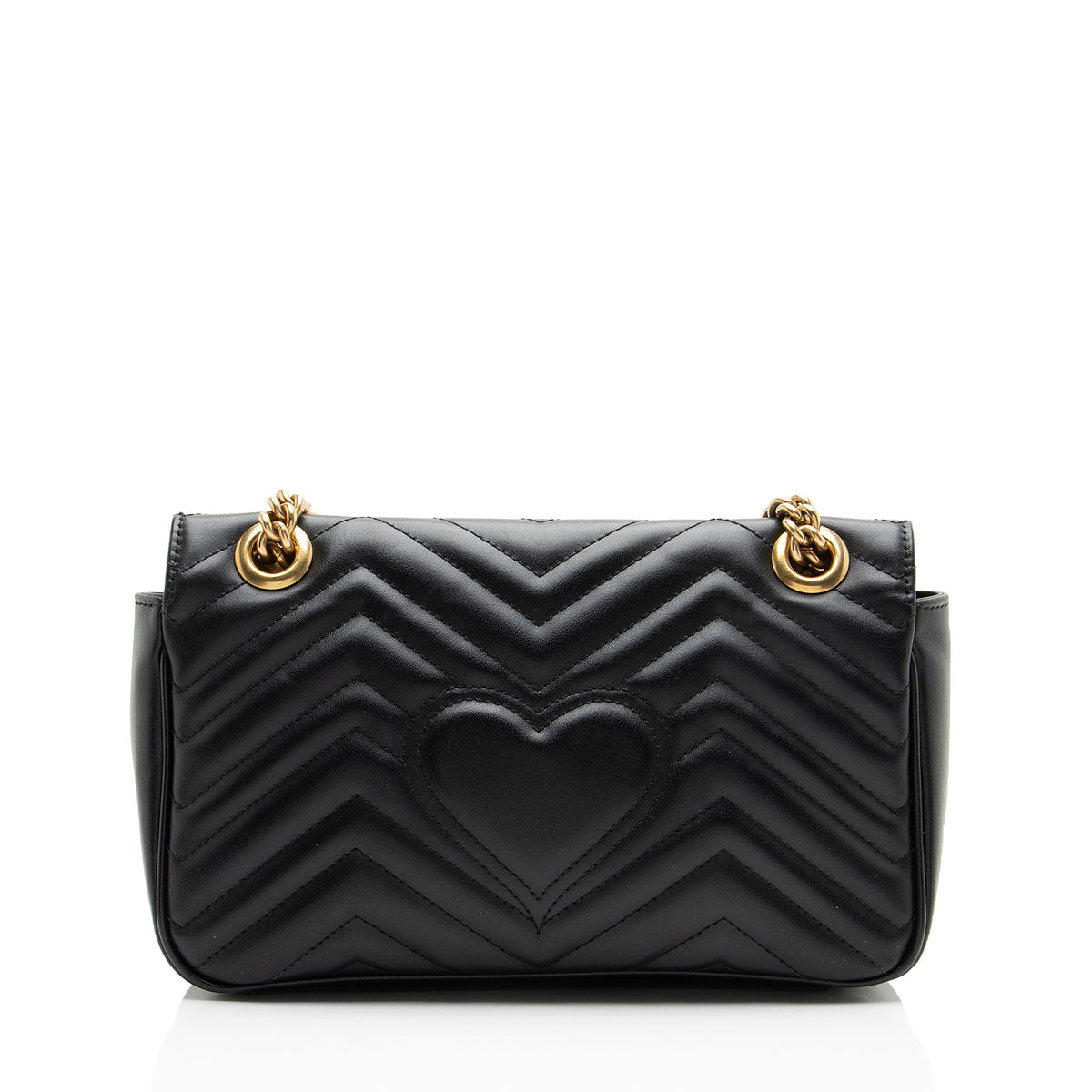 Gucci Matelasse Leather GG Marmont Medium Flap Bag