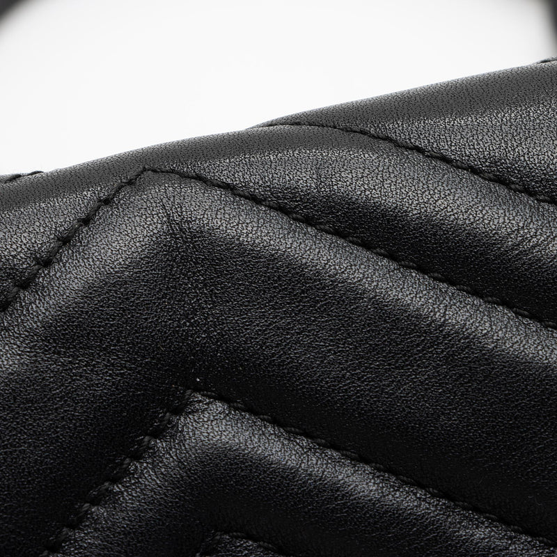 GUCCI Black GG Marmont Matelassé Mini Backpack – The Luxury Lady