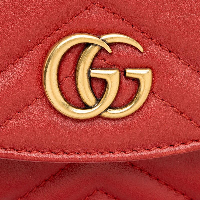 Gg marmont 2.0 matelassé leather mini backpack sale
