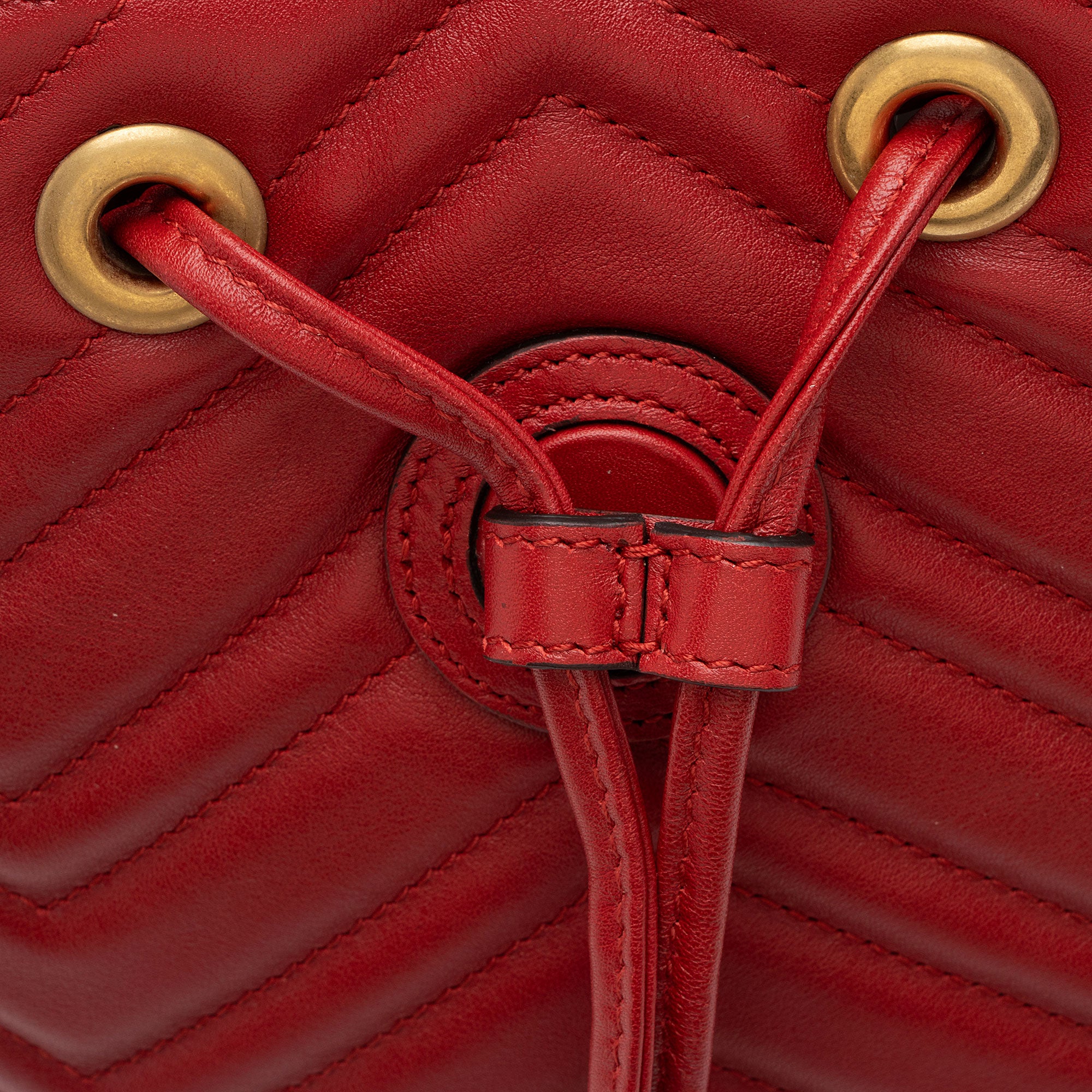 Gucci Matelasse Leather GG Marmont Mini Backpack