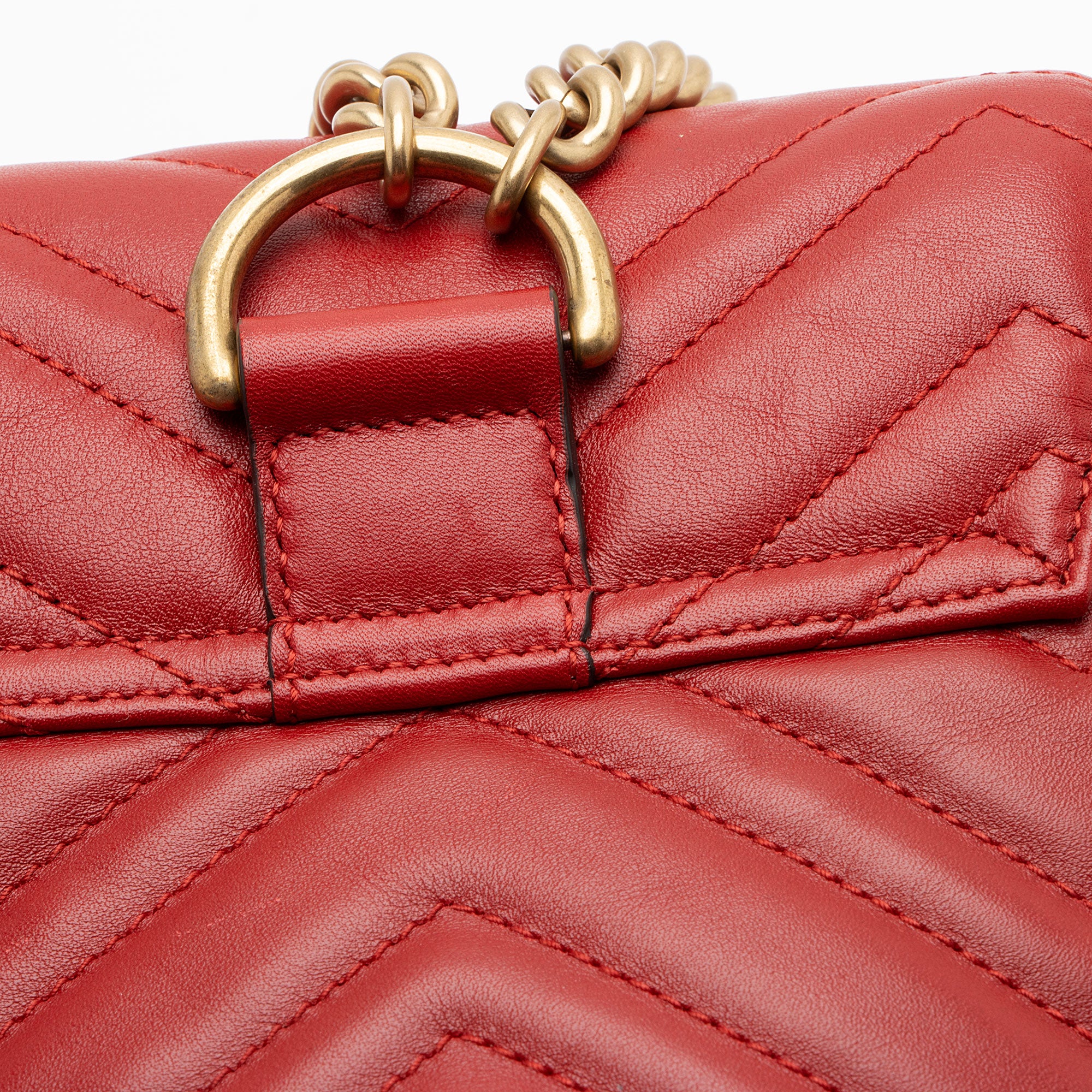 Gucci Matelasse Leather GG Marmont Mini Backpack