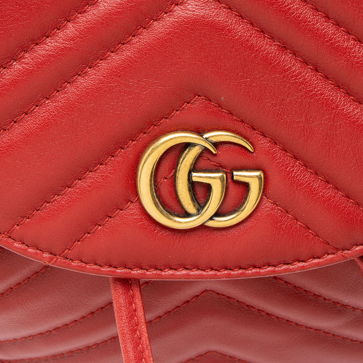 Gucci Matelasse Leather GG Marmont Mini Backpack