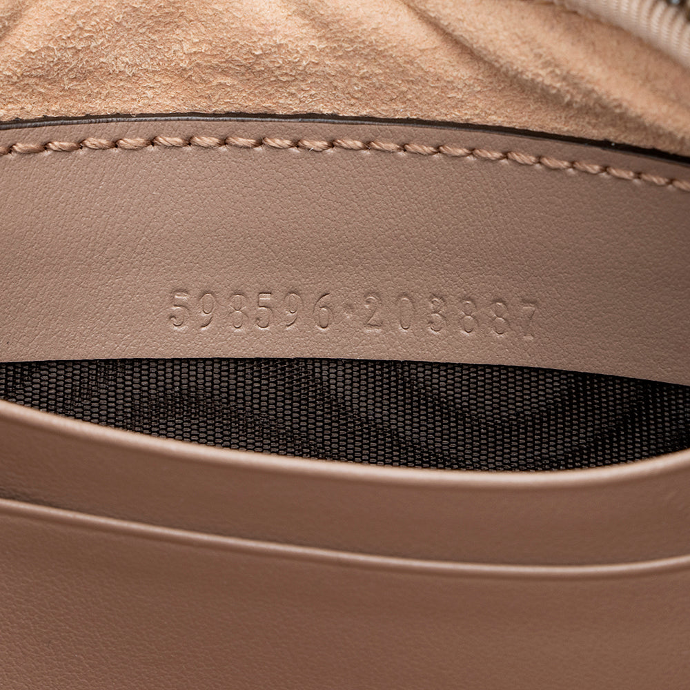 Gucci Matelasse Leather GG Marmont East West Mini Bag