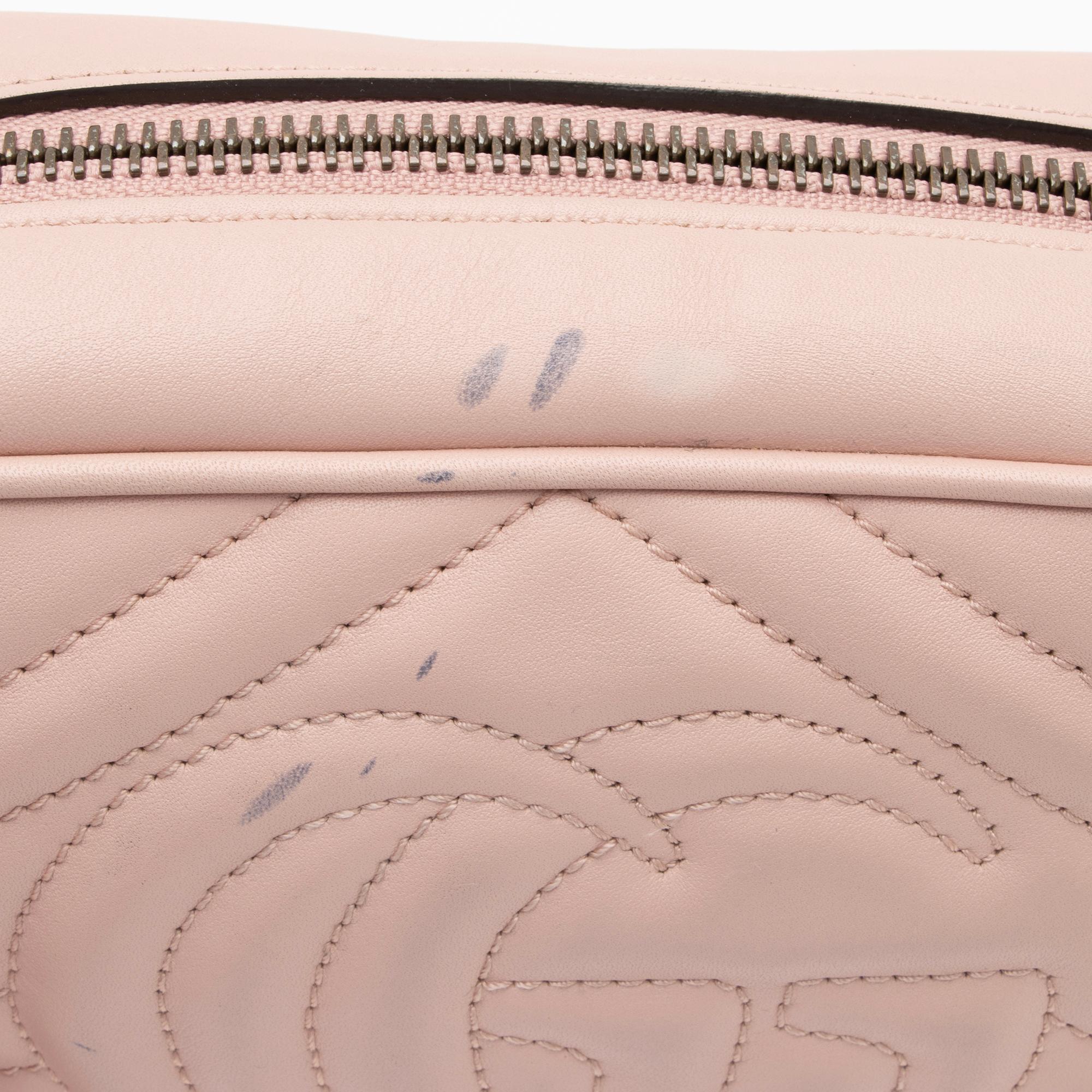 Gucci Matelasse Leather GG Marmont Mini Bag (SHF-23886)