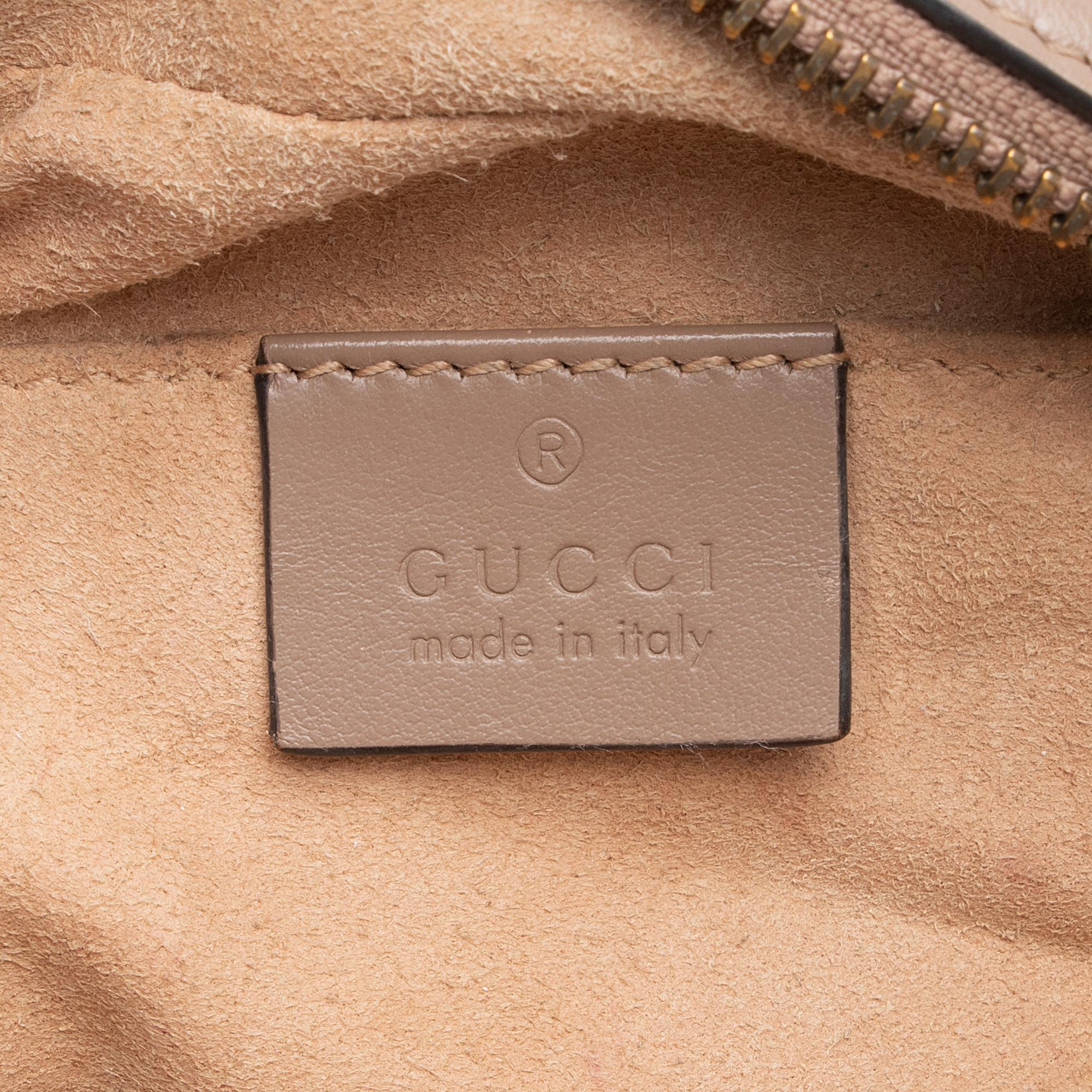 Gucci Matelasse Leather GG Marmont Mini Bag (SHF-joOG1O)