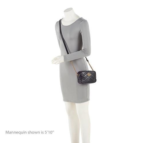 Gucci Matelasse Leather GG Marmont Mini Bag (SHF-kMLi95)