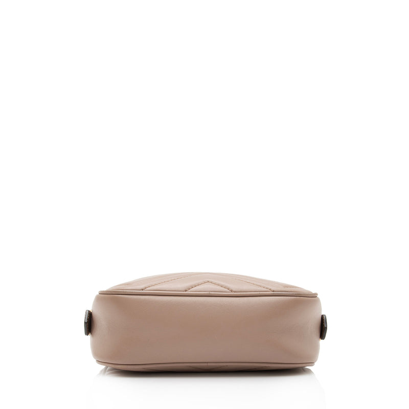 Gucci Matelasse Leather GG Marmont Mini Bag (SHF-mxqNer)