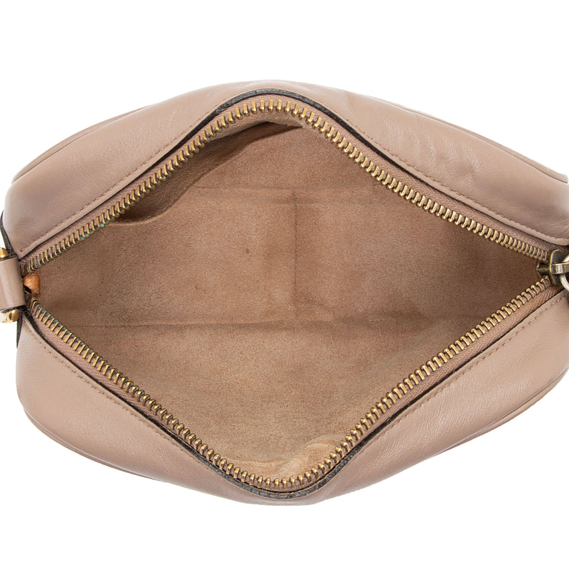 Gucci Matelasse Leather GG Marmont Mini Bag (SHF-mxqNer)