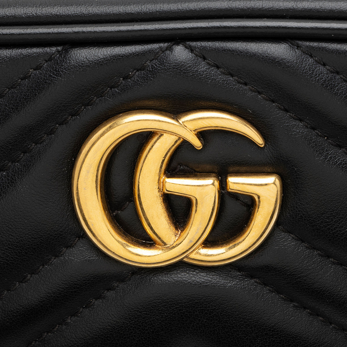 Gucci Matelasse Leather GG Marmont Mini Camera Bag