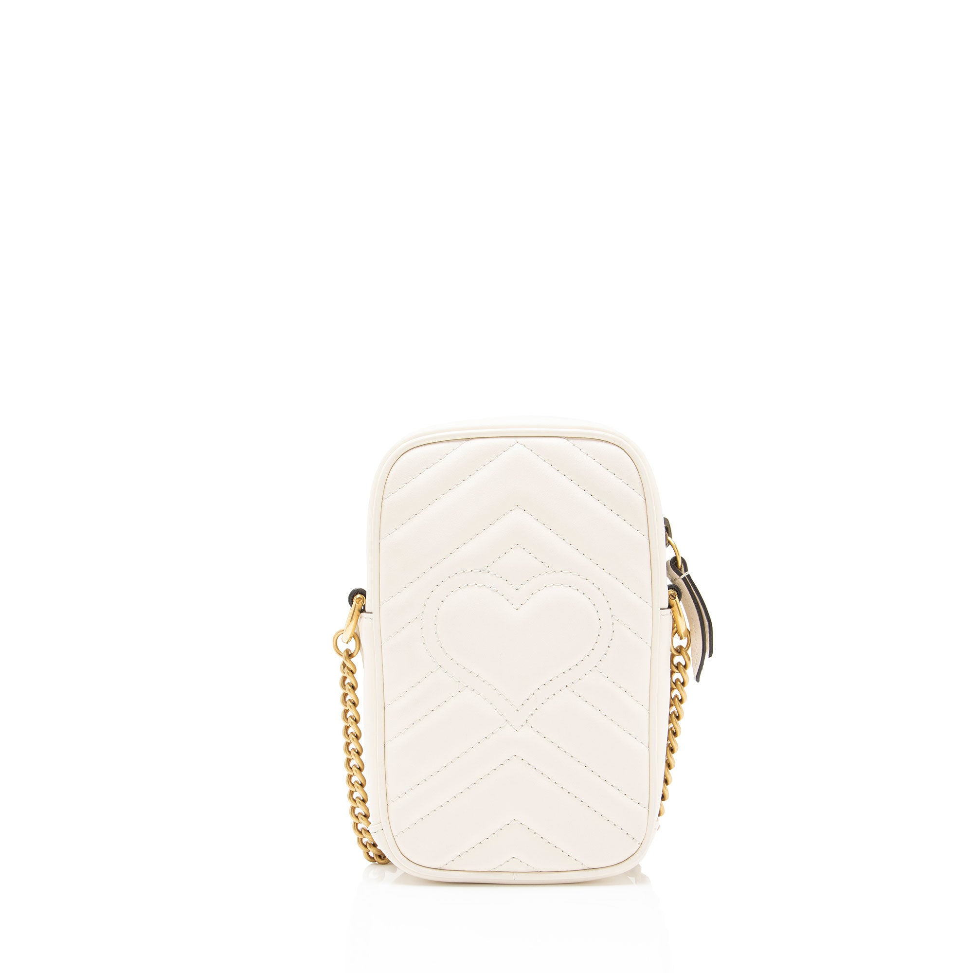 Gucci Matelasse Leather GG Marmont Mini Crossbody