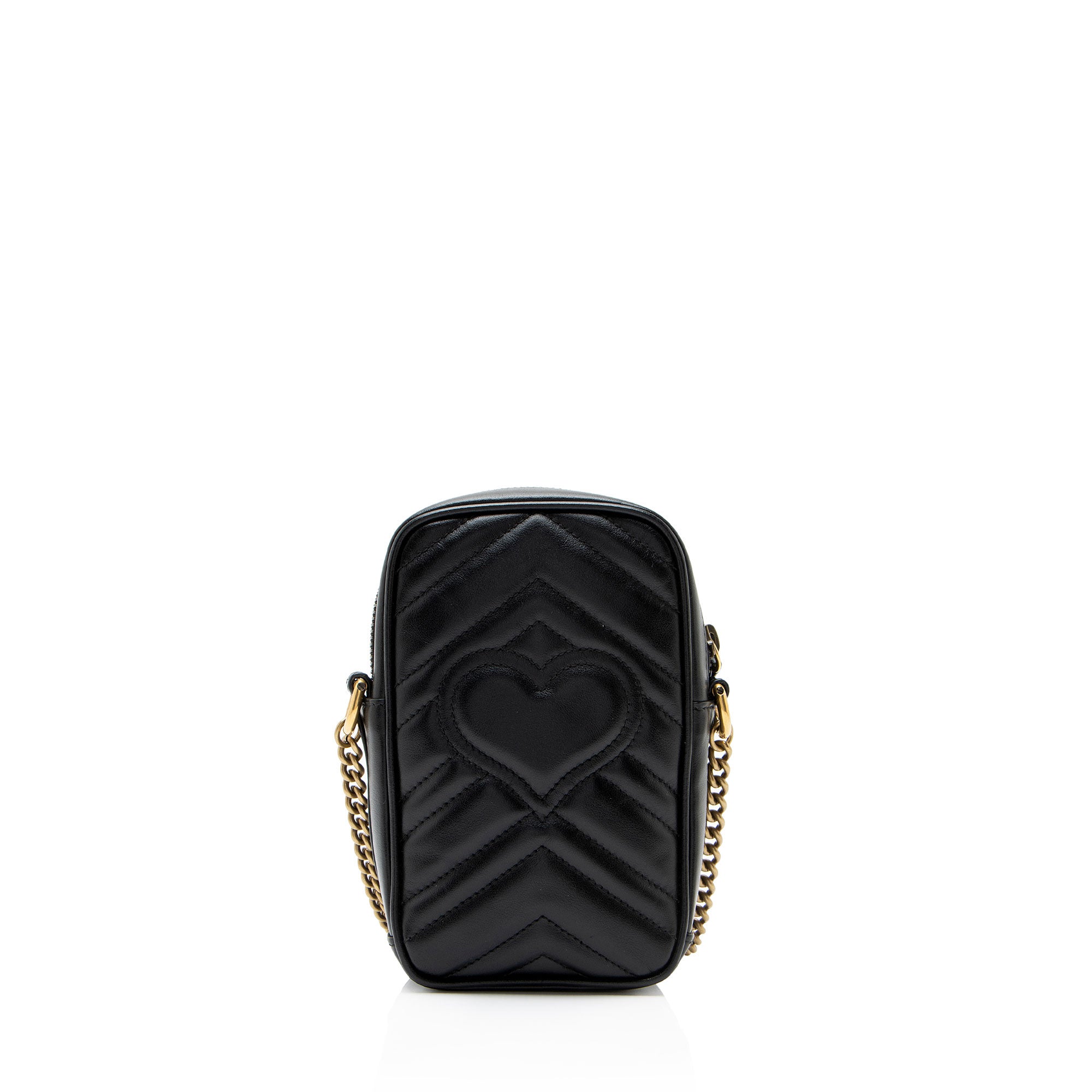 Gucci Matelasse Leather GG Marmont Mini Crossbody