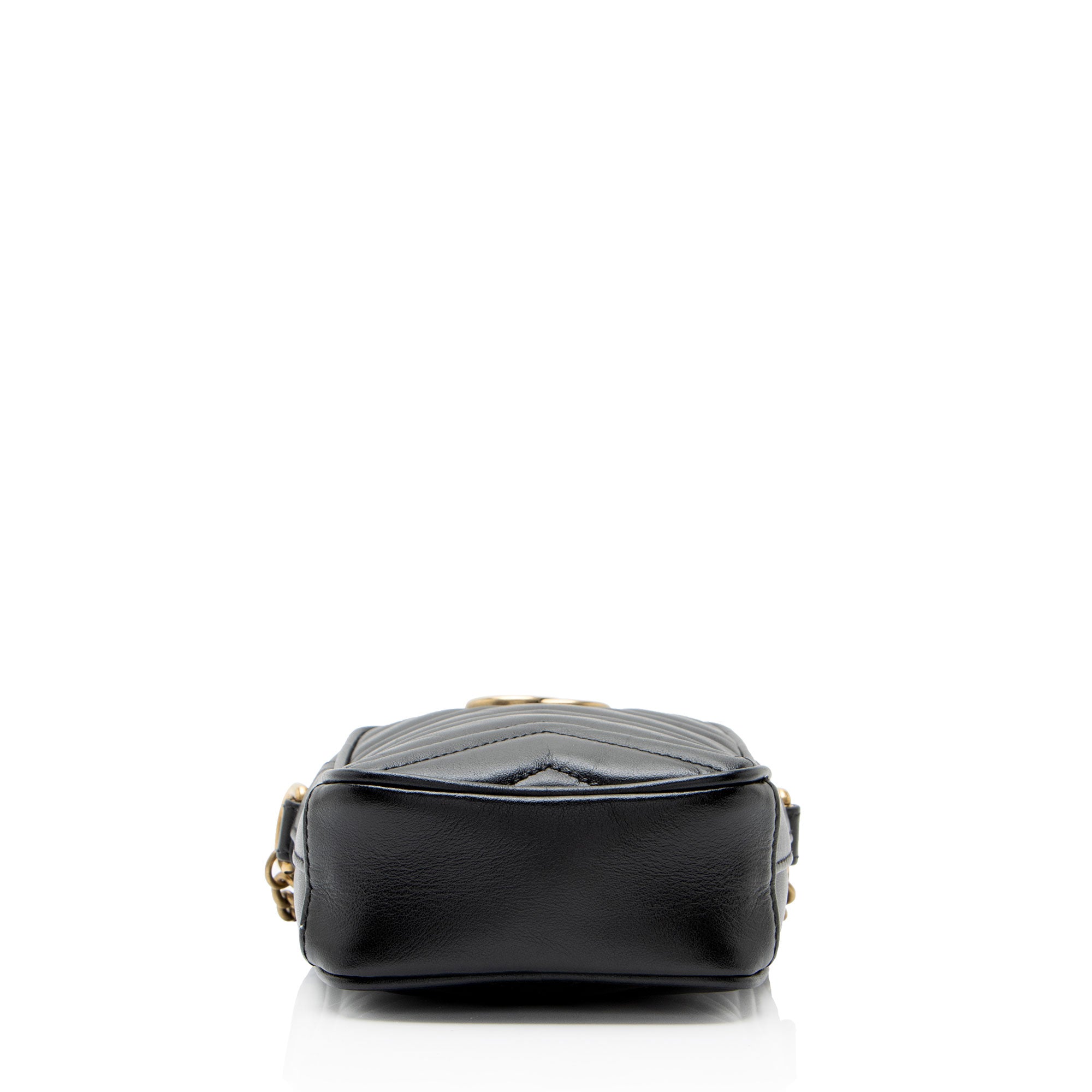 Gucci Matelasse Leather GG Marmont Mini Crossbody