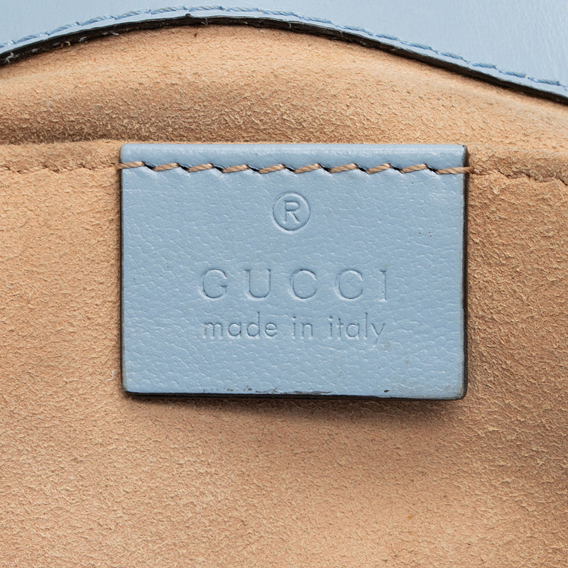 Gucci Matelasse Leather GG Marmont Mini Flap Bag - FINAL SALE (SHF-pWKcM1)