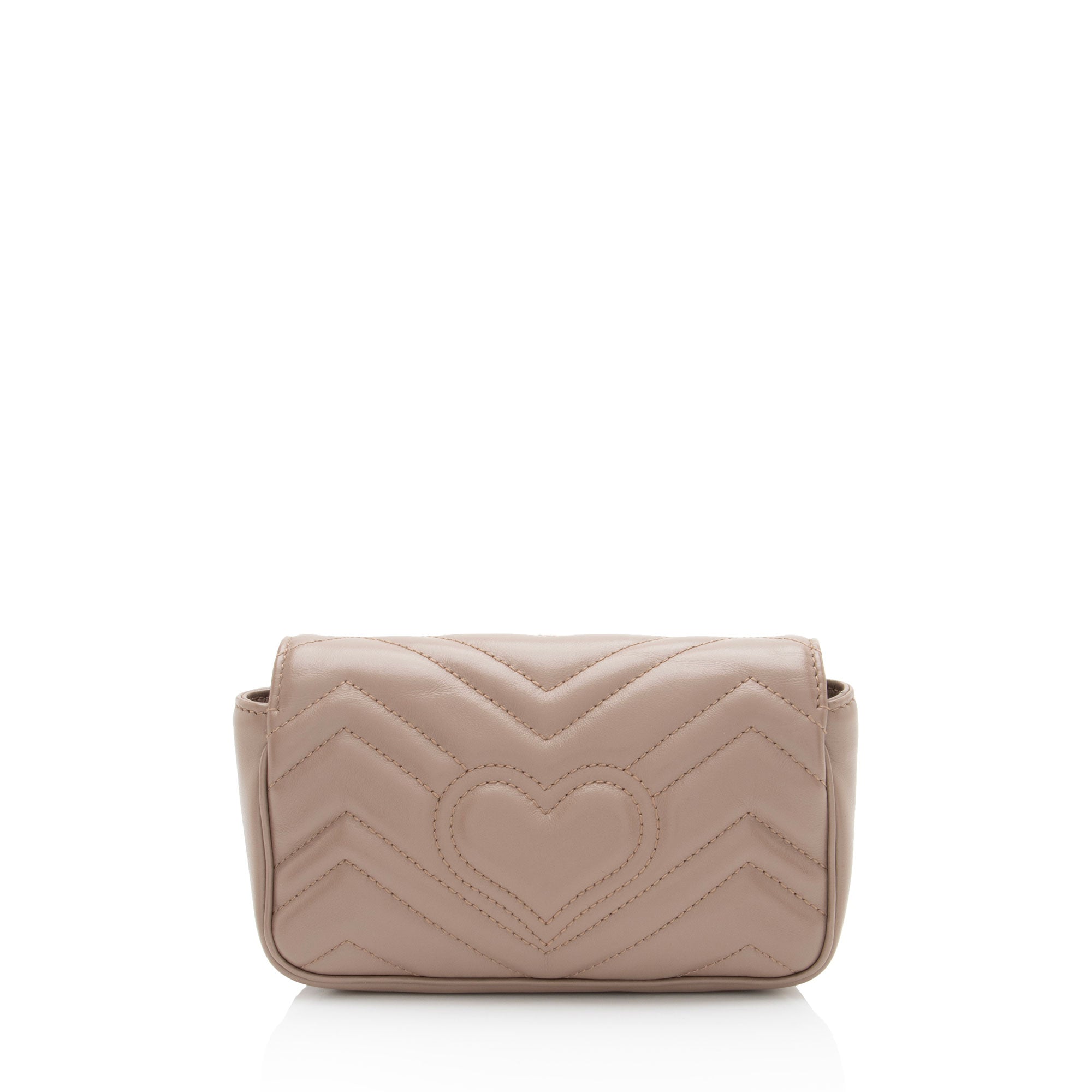 Gucci Matelasse Leather GG Marmont Mini Flap Bag