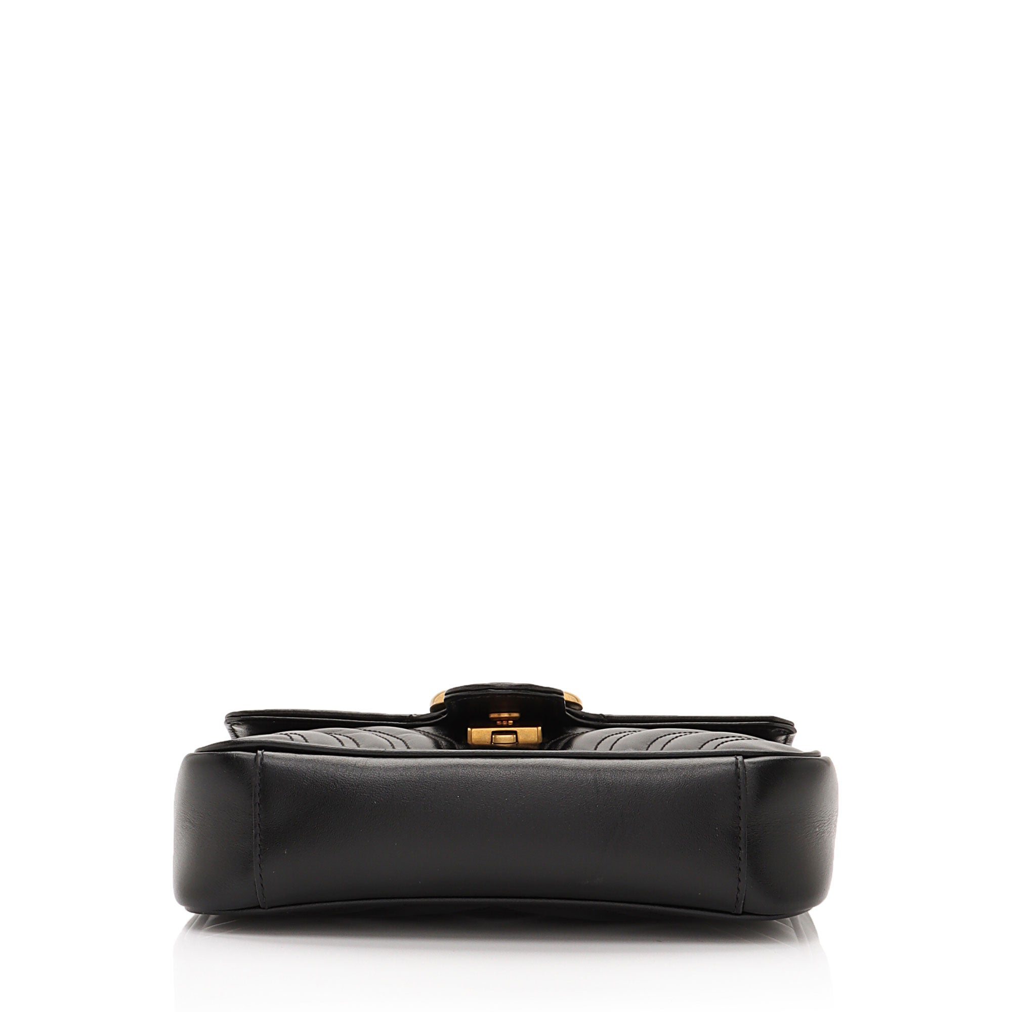 Gucci Matelasse Leather GG Marmont Mini Shoulder Bag (SHF-iWJZlj)