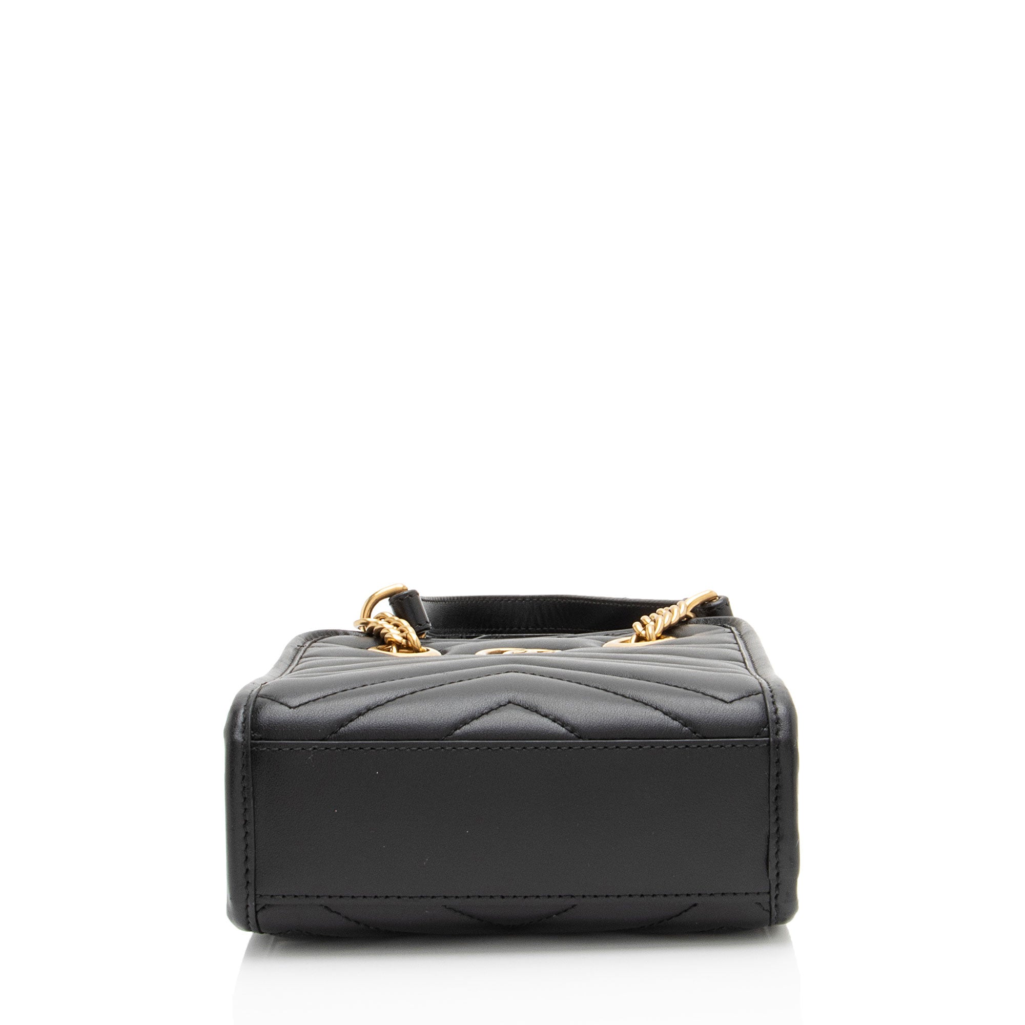 Gucci Matelasse Leather GG Marmont Mini Tote