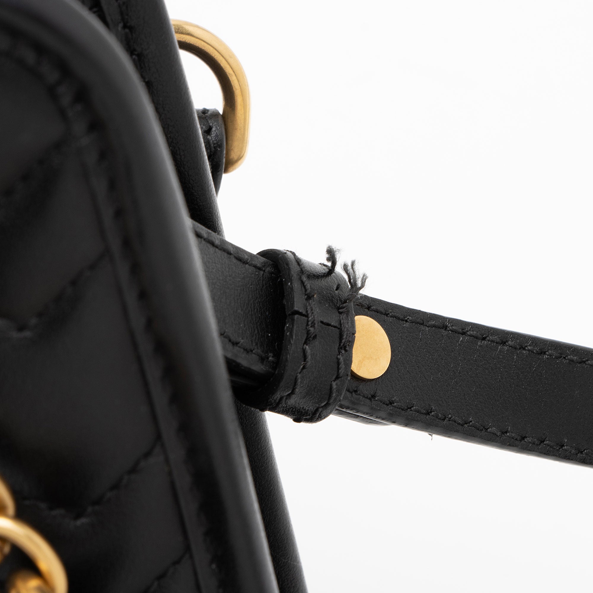 Gucci Matelasse Leather GG Marmont Mini Tote