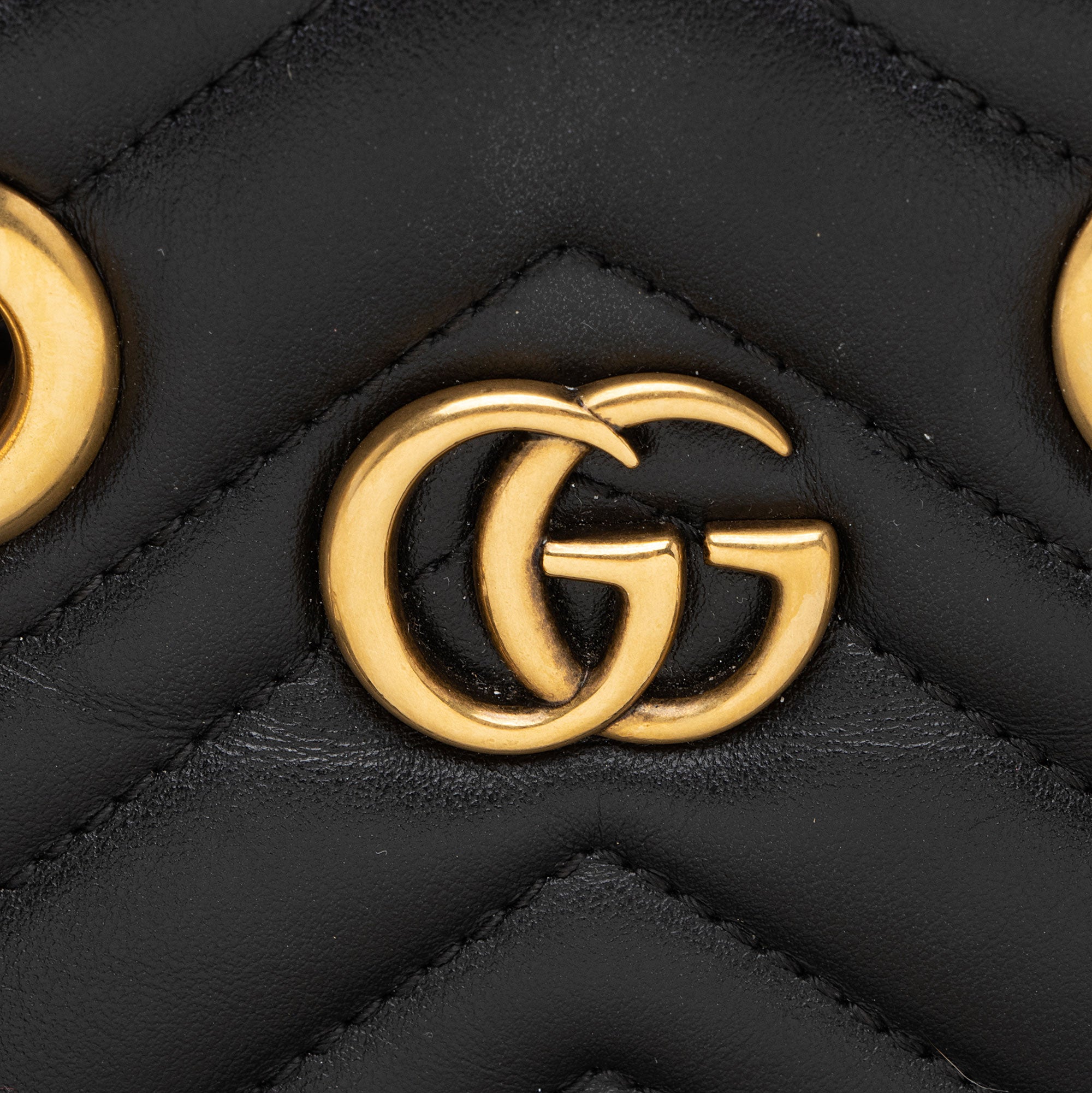 Gucci Matelasse Leather GG Marmont Mini Tote