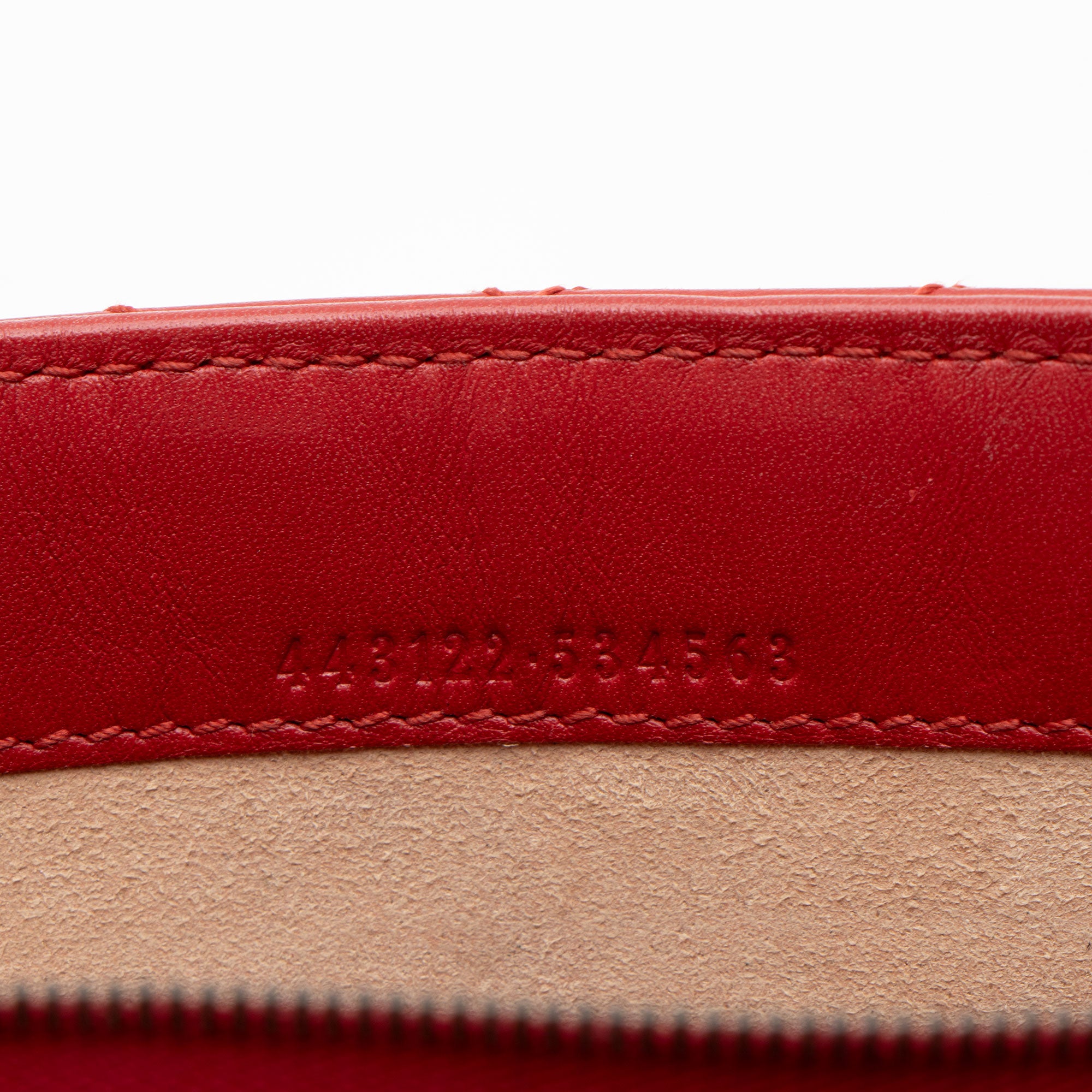 Gucci Matelasse Leather GG Marmont Mini Wallet on Chain