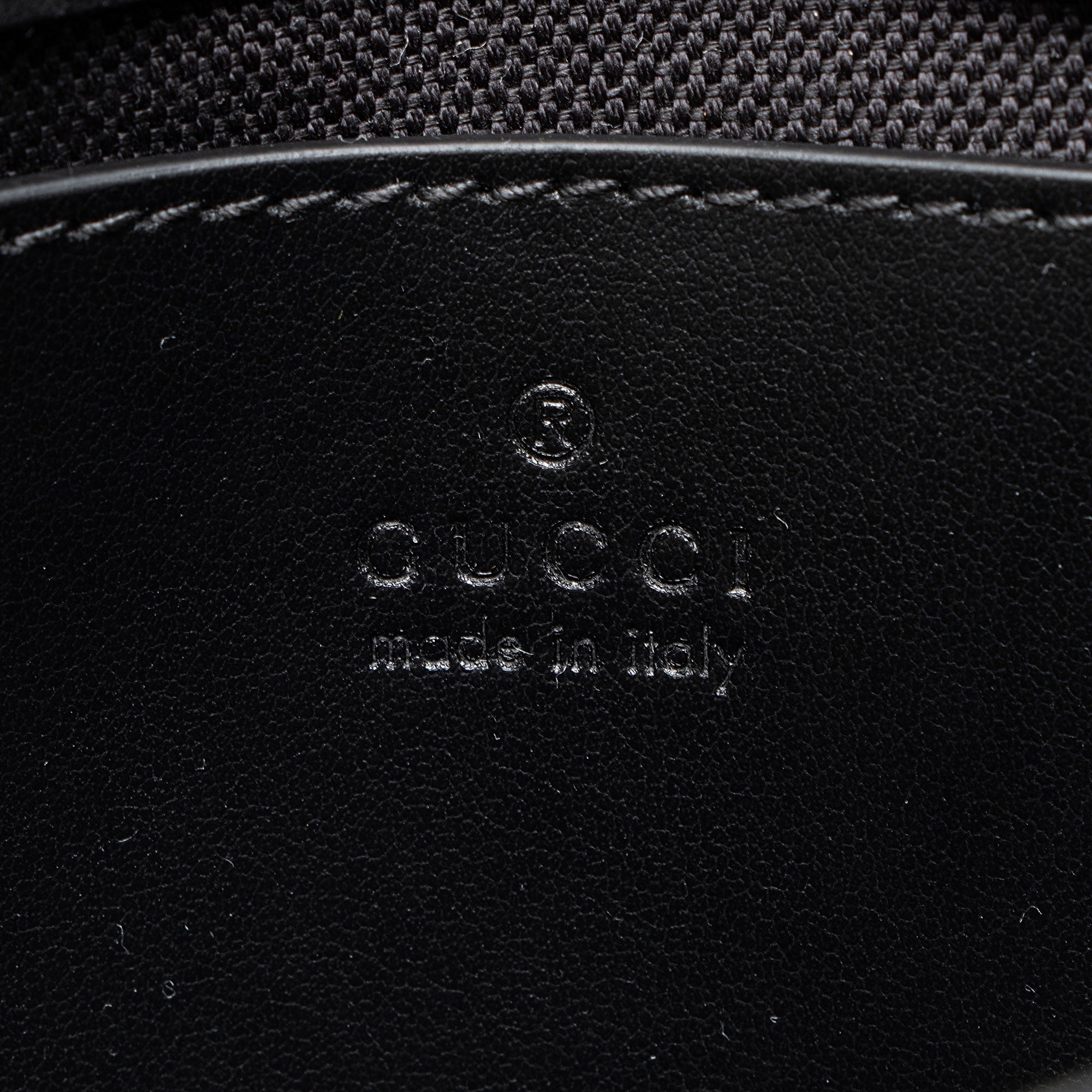 Gucci Matelasse Leather GG Marmont Monochrome Small Flap Bag