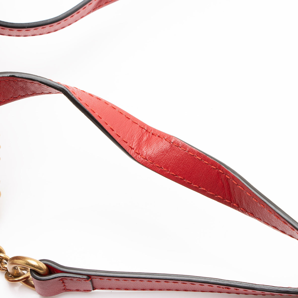 Gucci Matelasse Leather GG Marmont Round Mini Backpack