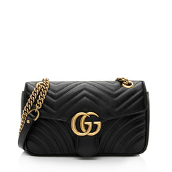 Gucci Matelasse Leather GG Marmont Small Bag SHF 2mFLX9 LuxeDH