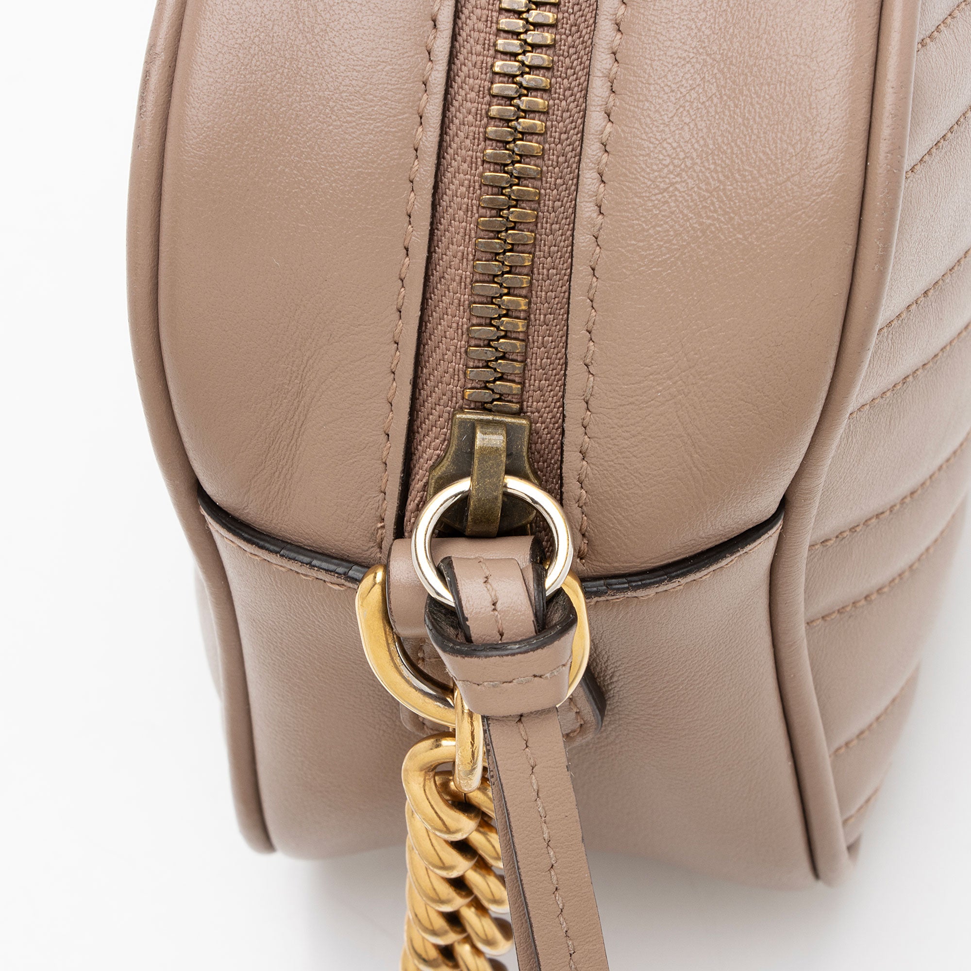 Gucci Matelasse Leather GG Marmont Small Camera Bag