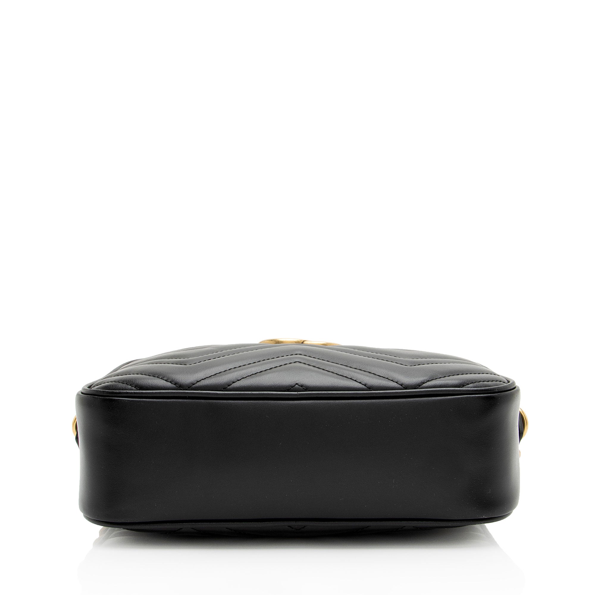 Gucci Matelasse Leather GG Marmont Small Camera Bag