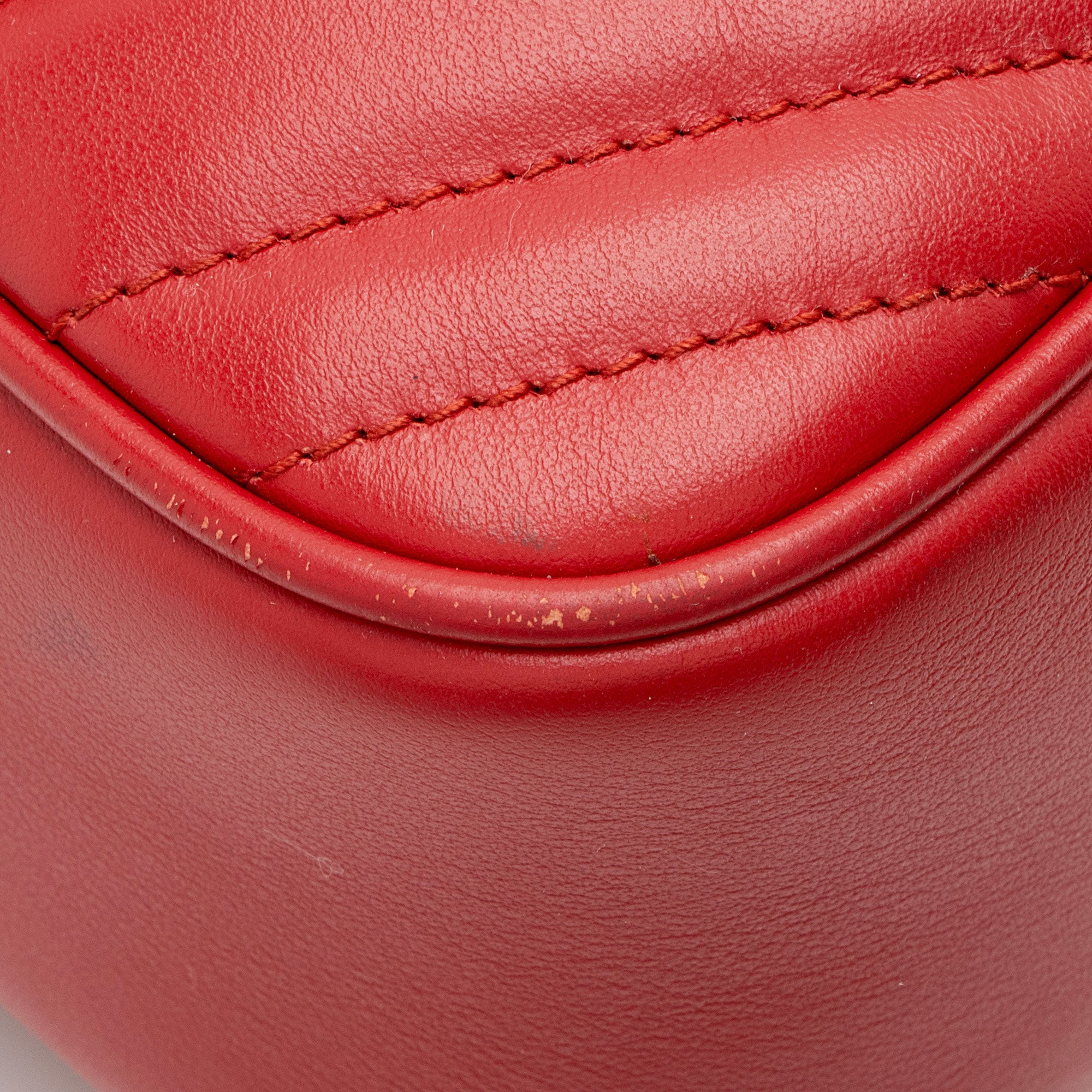 Gucci Matelasse Leather GG Marmont Small Camera Bag