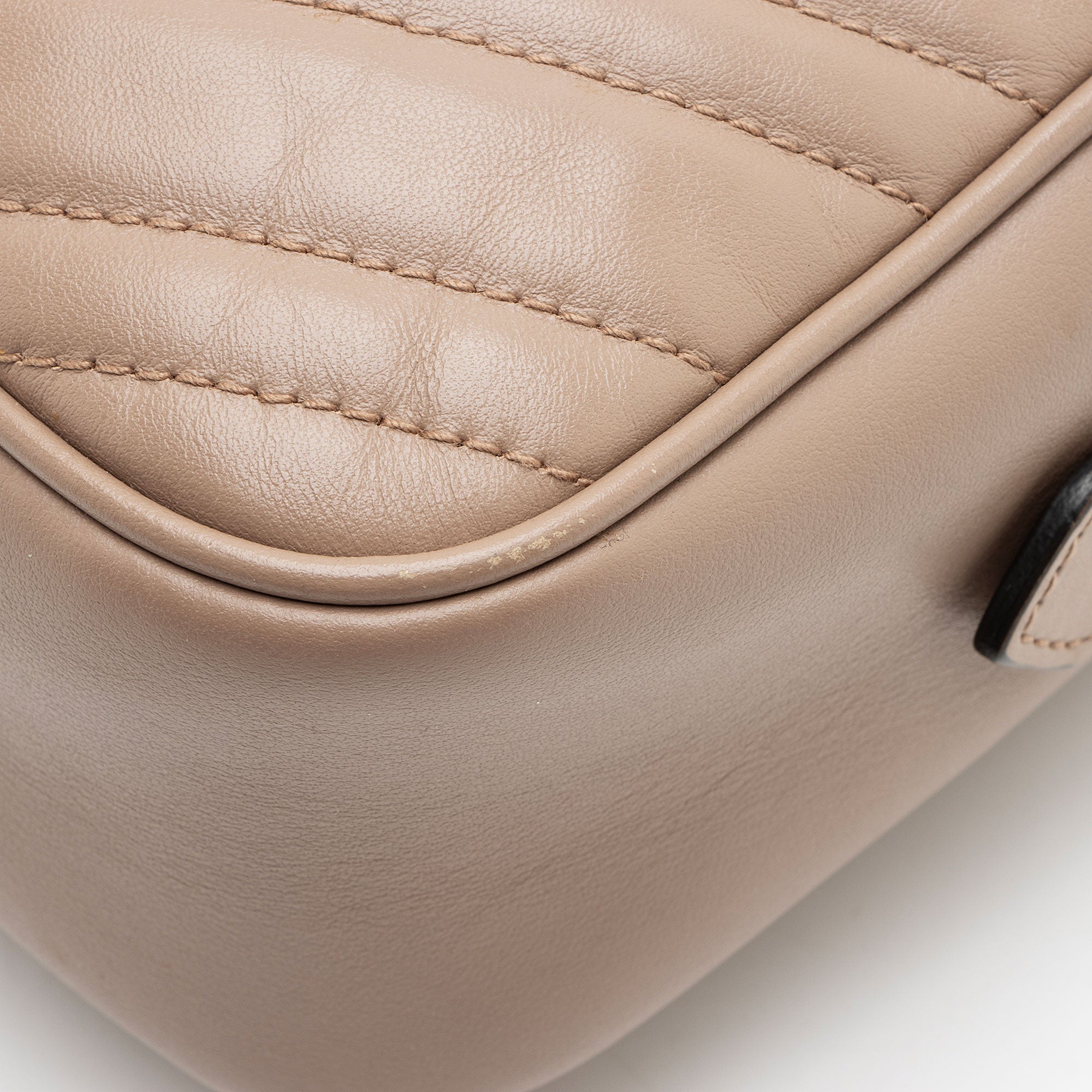 Gucci Matelasse Leather GG Marmont Small Camera Bag
