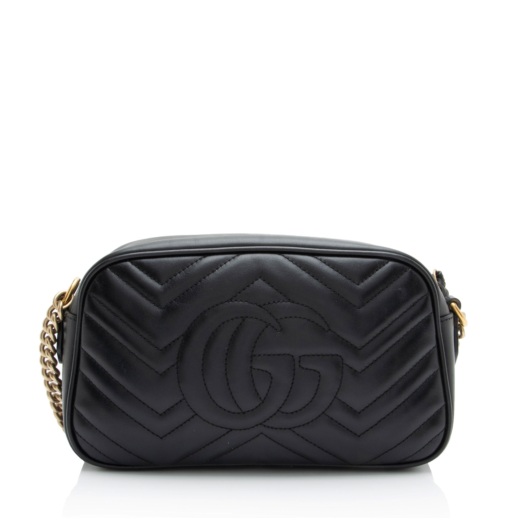 Gucci Matelasse Leather GG Marmont Small Camera Bag
