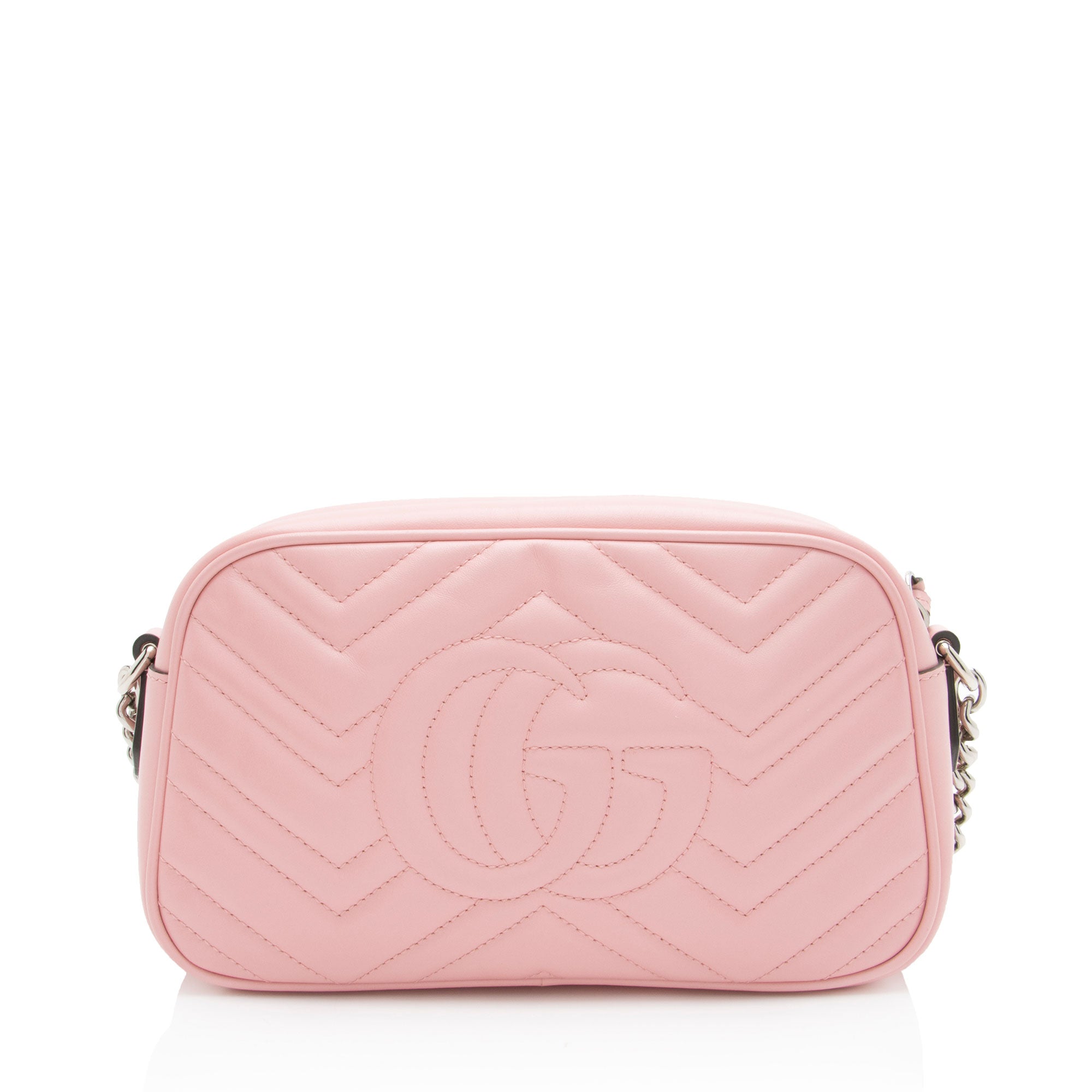 Gucci Matelasse Leather GG Marmont Small Camera Bag