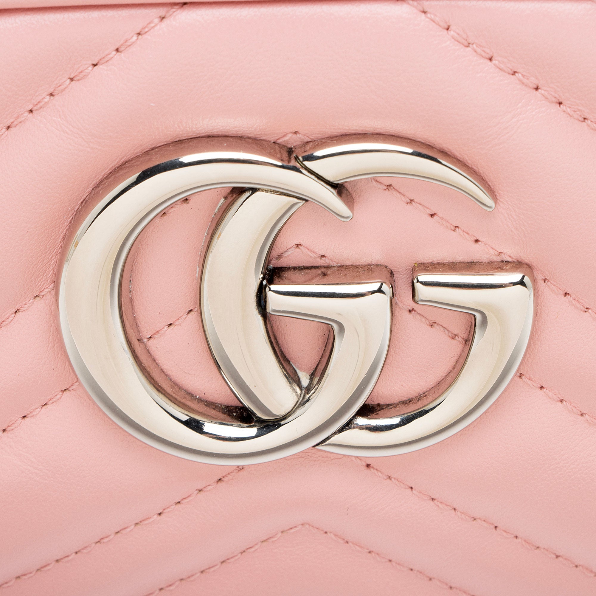 Gucci Matelasse Leather GG Marmont Small Camera Bag