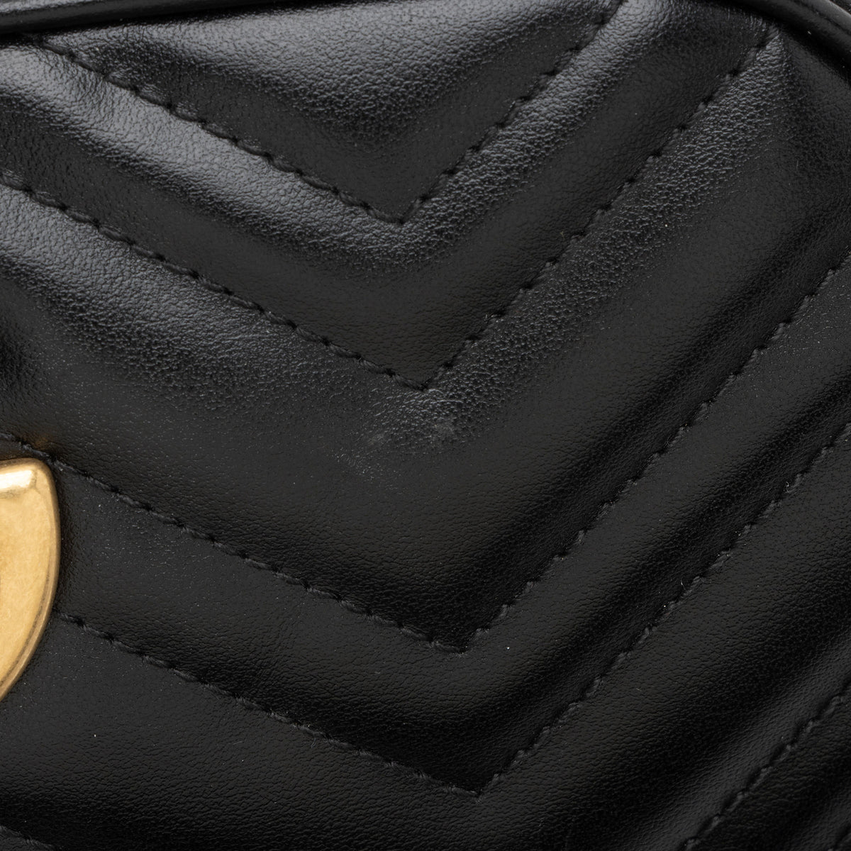 Gucci Matelasse Leather GG Marmont Small Camera Bag