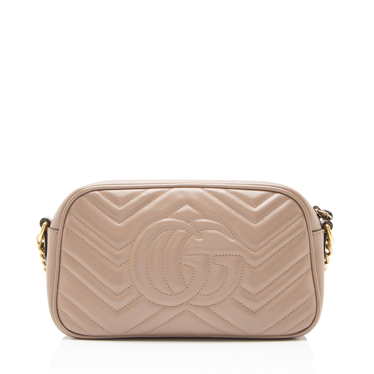 Gucci Matelasse Leather GG Marmont Small Camera Bag