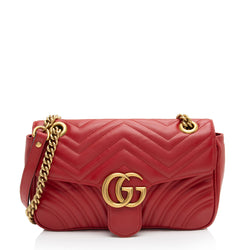 Gucci Matelasse Leather GG Marmont Small Flap Bag SHF bWHrUc LuxeDH