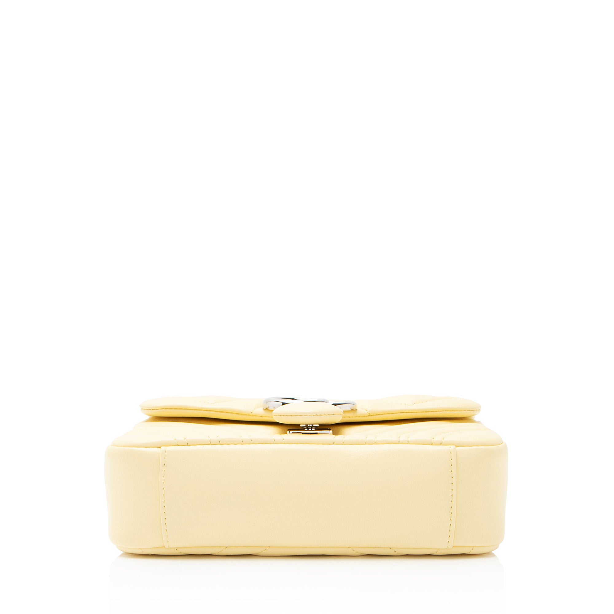 Gucci Matelasse Leather GG Marmont Small Flap Bag