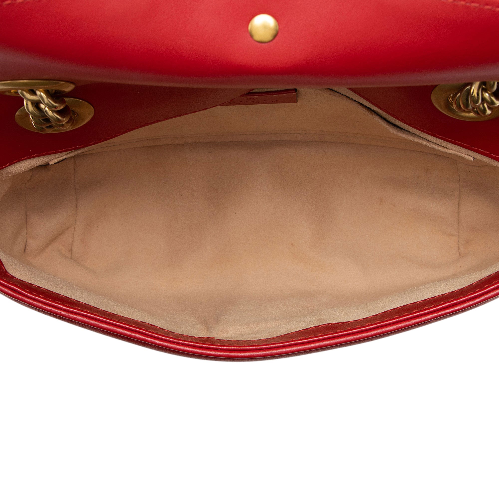 Gucci Matelasse Leather GG Marmont Small Flap Bag