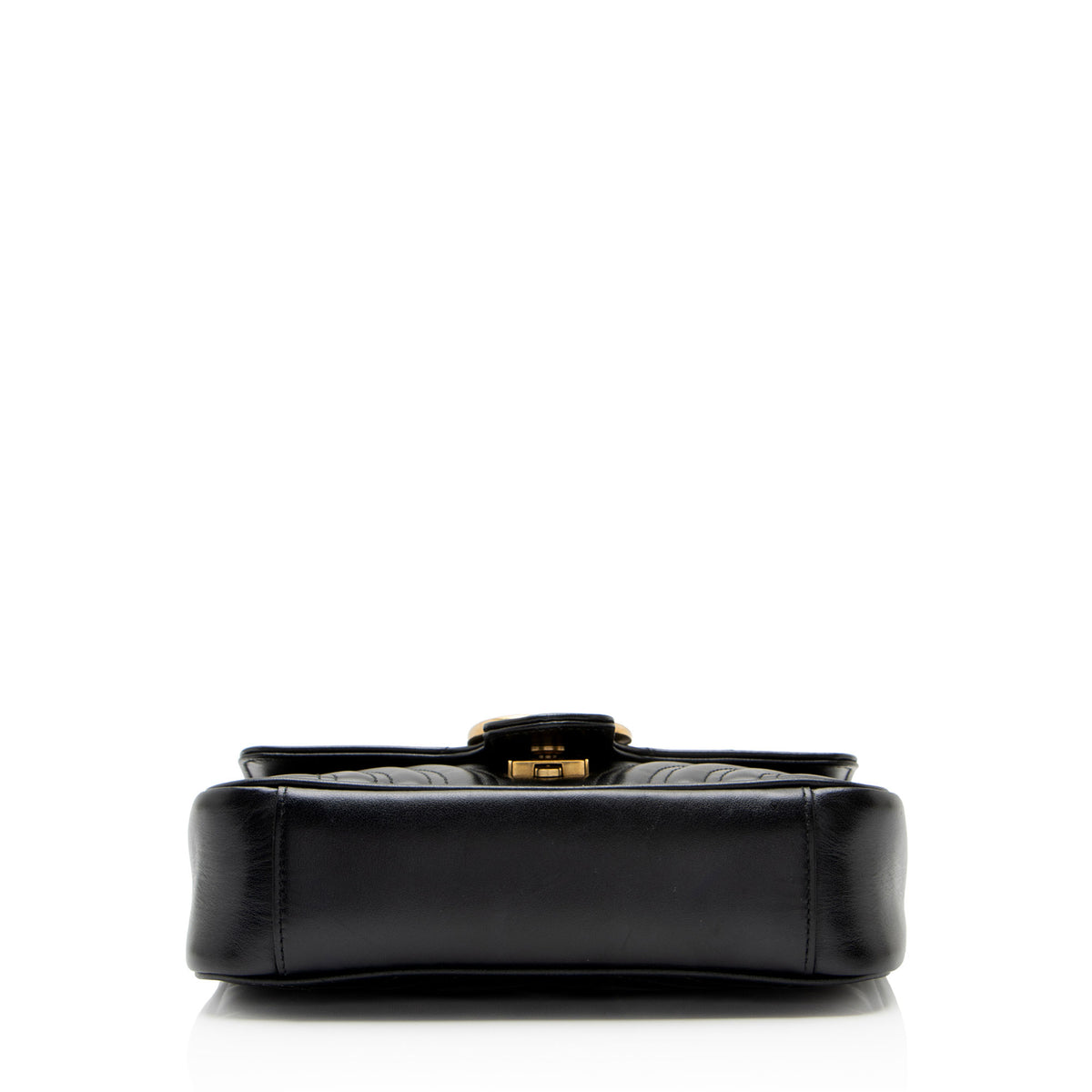 Gucci Matelasse Leather GG Marmont Small Flap Bag