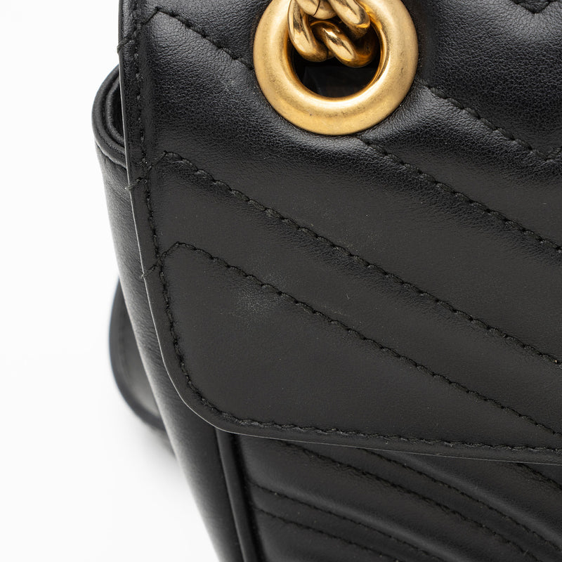 Small matelassé leather shoulder bag outlet