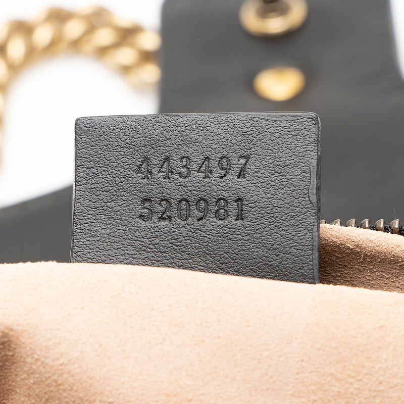Gucci Matelasse Leather GG Marmont Small Flap Bag (SHF-IH7kiO)