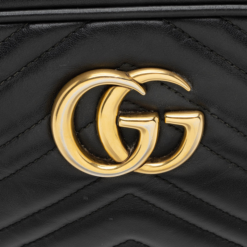 Gucci Matelasse Leather GG Marmont Small Shoulder Bag SHF Abtg9L LuxeDH