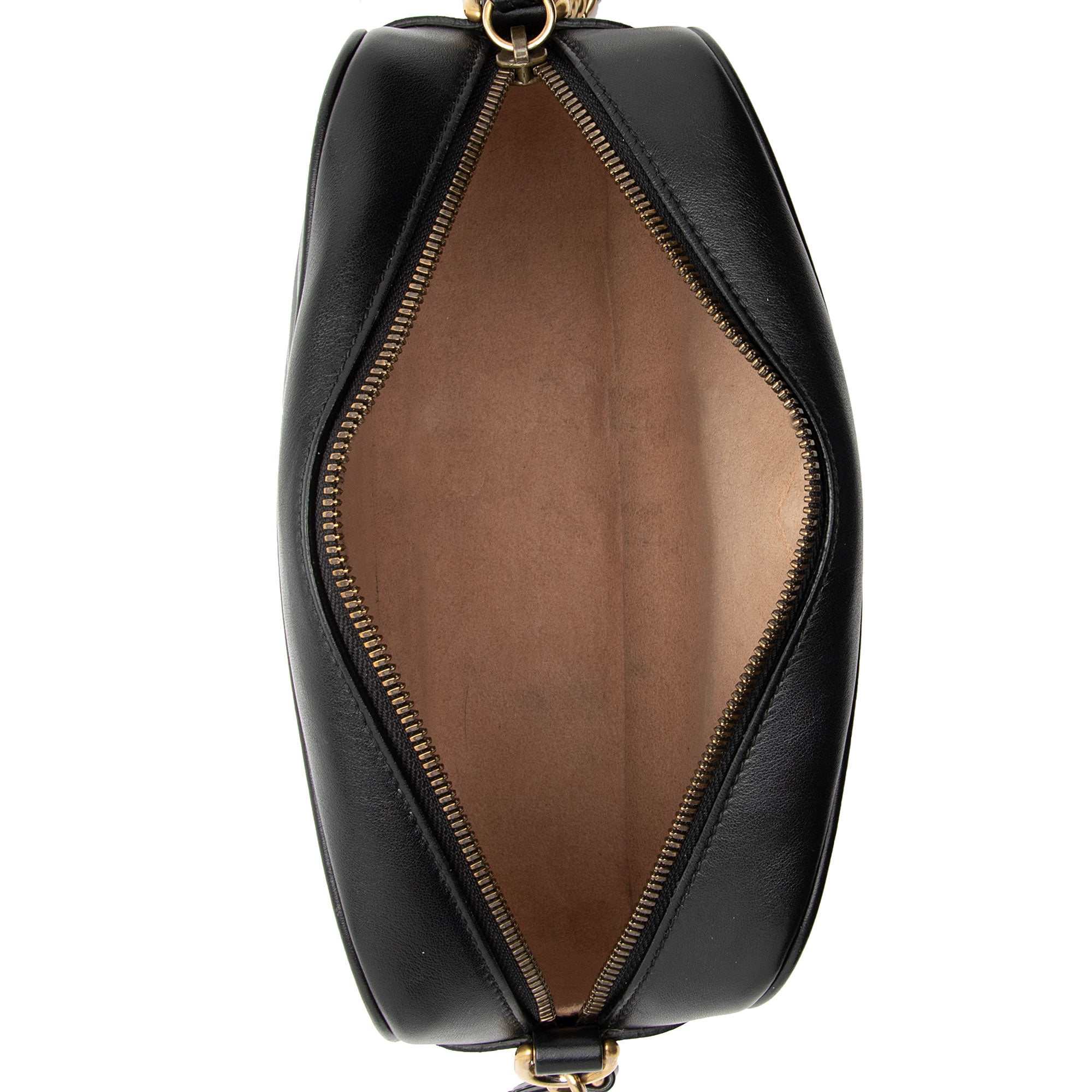 Gucci Matelasse Leather GG Marmont Small Shoulder Bag (SHF-qHsTPi)