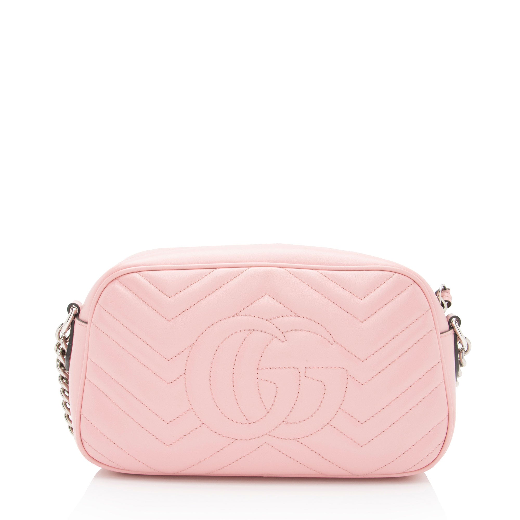 Gucci Matelasse Leather GG Marmont Small Shoulder Bag (SHF-W30FiI)