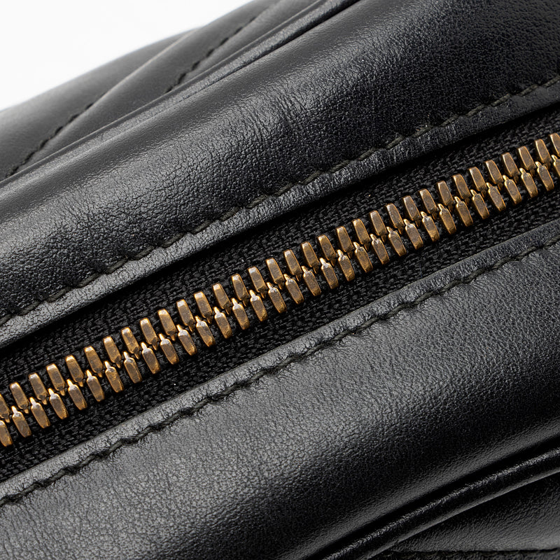 Gucci Matelasse Leather GG Marmont Small Shoulder Bag (SHF-FVS5c3)